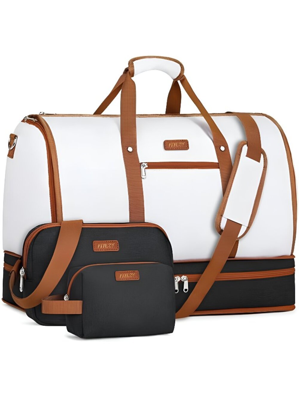 Duffle Bag for Travel - Convertible Carry on Garments Duffel Bags